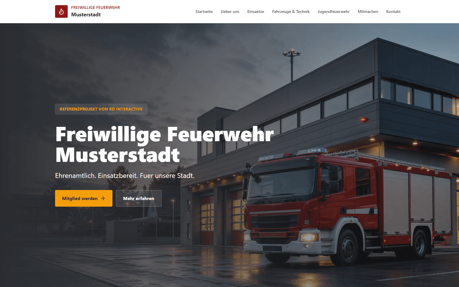 Vorschau Freiwillige Feuerwehr Musterstadt